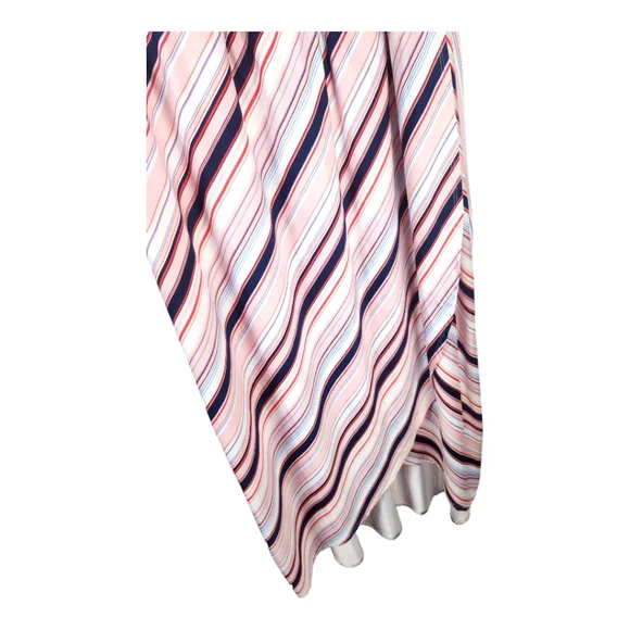 Bailey Blue Sleeveless Striped Maxi Dress - Picture 4 of 8